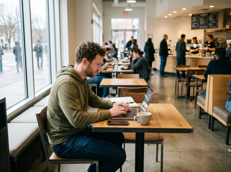 Espresso, Wi-Fi e Silêncio: As 4 melhores cafeterias do Gonzaga para abrir o notebook.